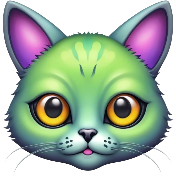 alien cat emoji