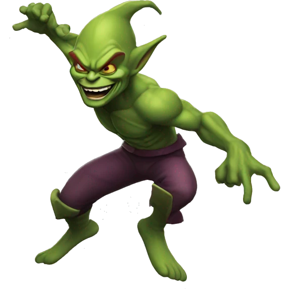 dancing green goblin emoji