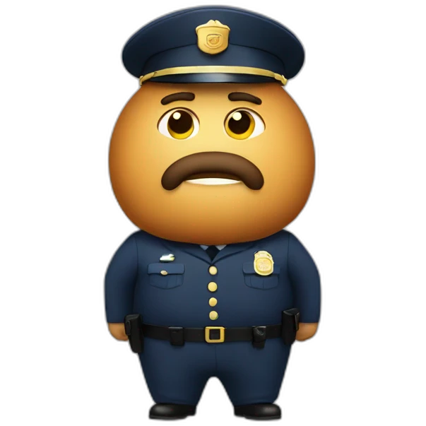 fat-officer-donut emoji