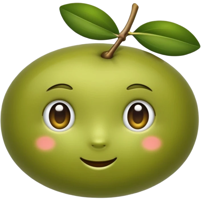 cute olive emoji