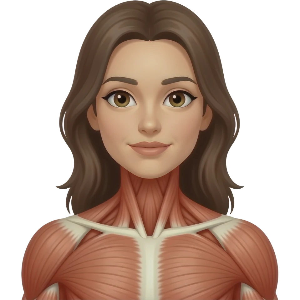 Women calf muscles emoji