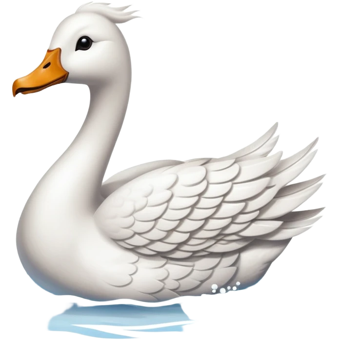 Poseidon as a goose  emoji