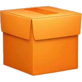 muslim orange box  emoji