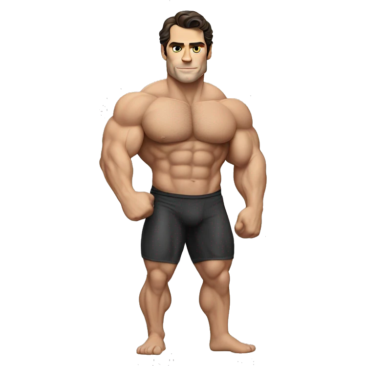 Henry cavill bodybuilder emoji