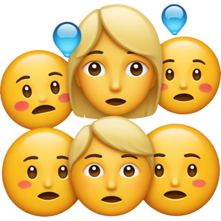 complex emotional states - anticipation, longing, awe, satisfaction emoji