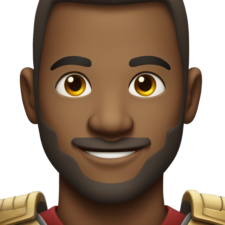 warrior smile face man emoji