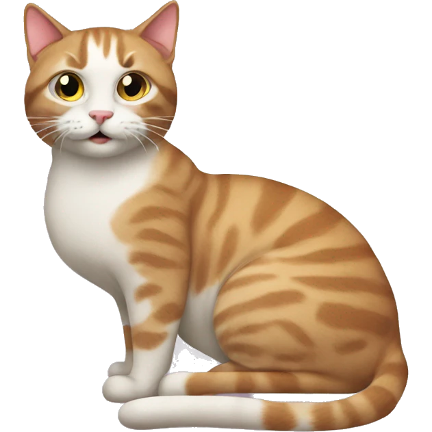 With cat emoji