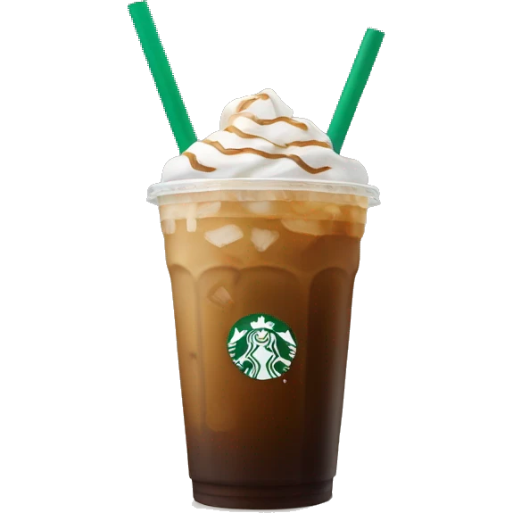 Starbucks iced coffee emoji
