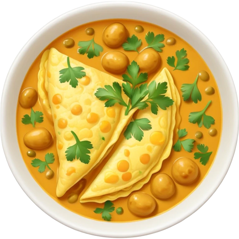 Omelette curry  emoji