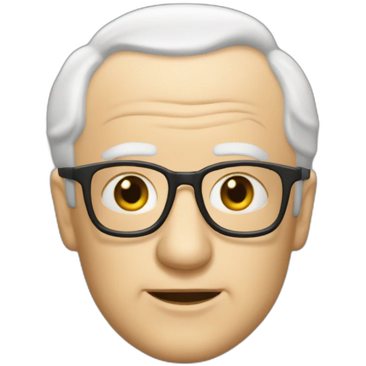 Bernard blier en train de tirer emoji