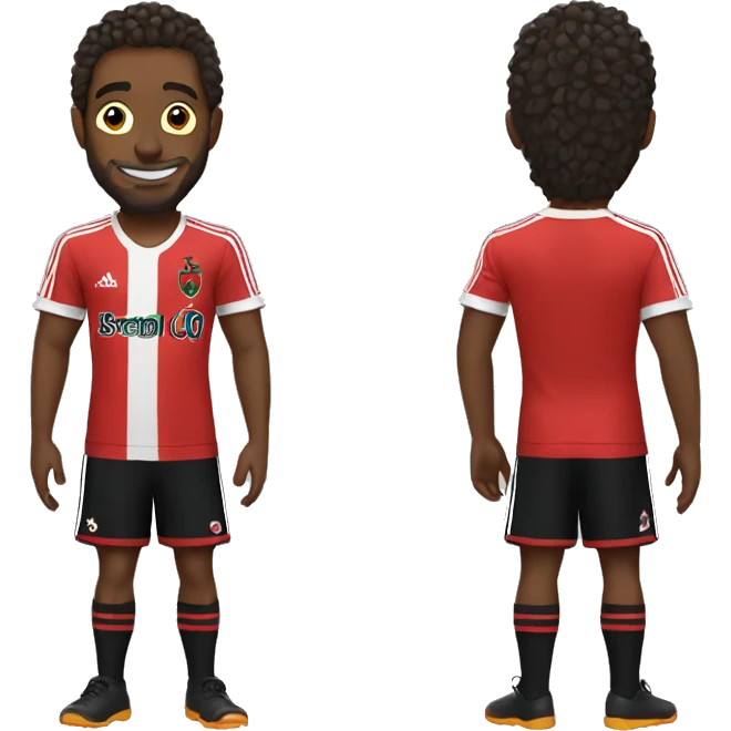 Emoji com blusa do Flamengo  emoji