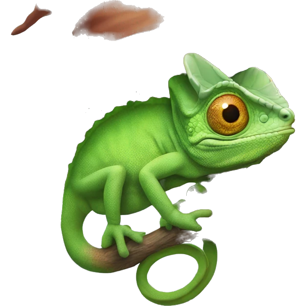 chameleon with witches hat emoji
