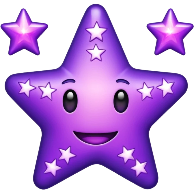 The word "BANGER" with purple stars emoji