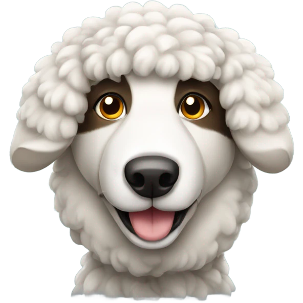 Sheep dog emoji
