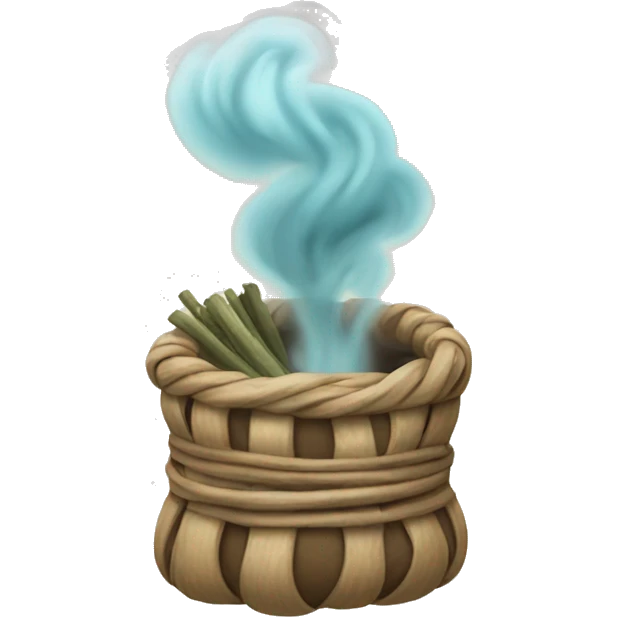 Sage bundle smoke cleansing emoji