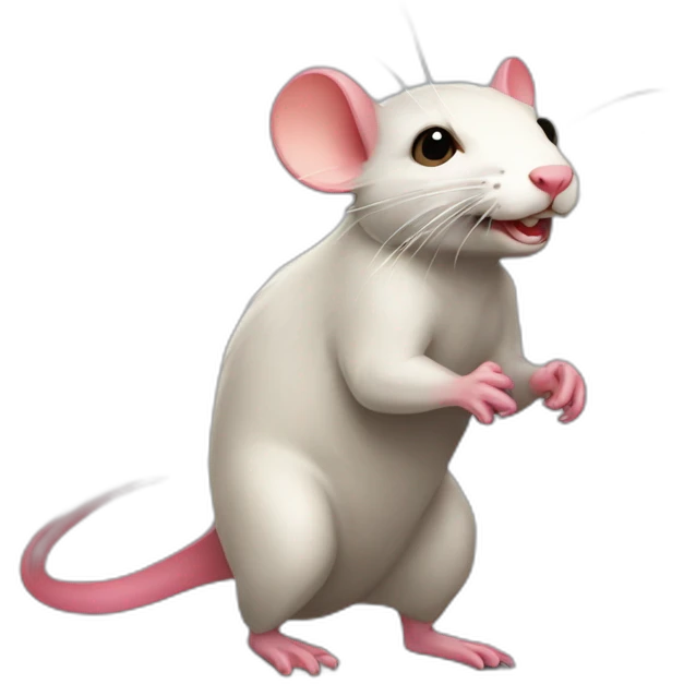 flamboyant transfender rat emoji