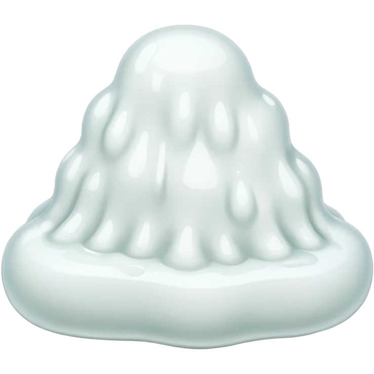 white slime emoji