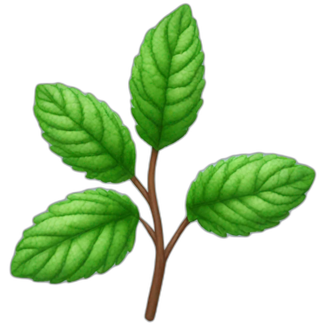 peppermint branch emoji