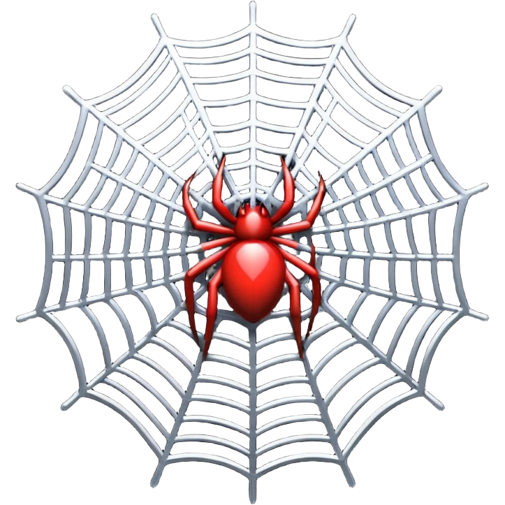 ❤️ add only spiderwebs on this emojis , don't add spider emoji