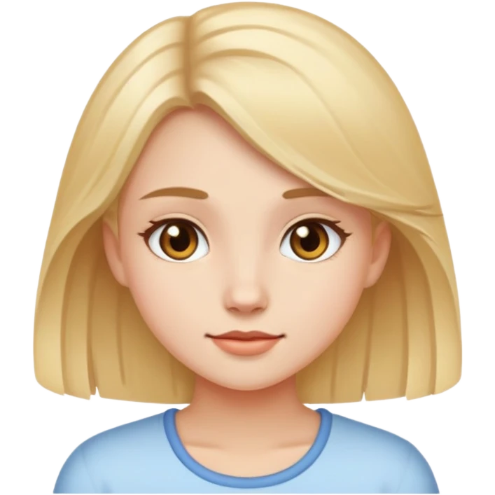 Голая тяночка с светлыми волосами emoji