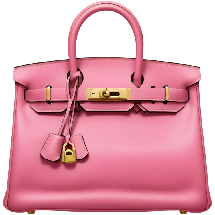 pink birkin hermes bag emoji