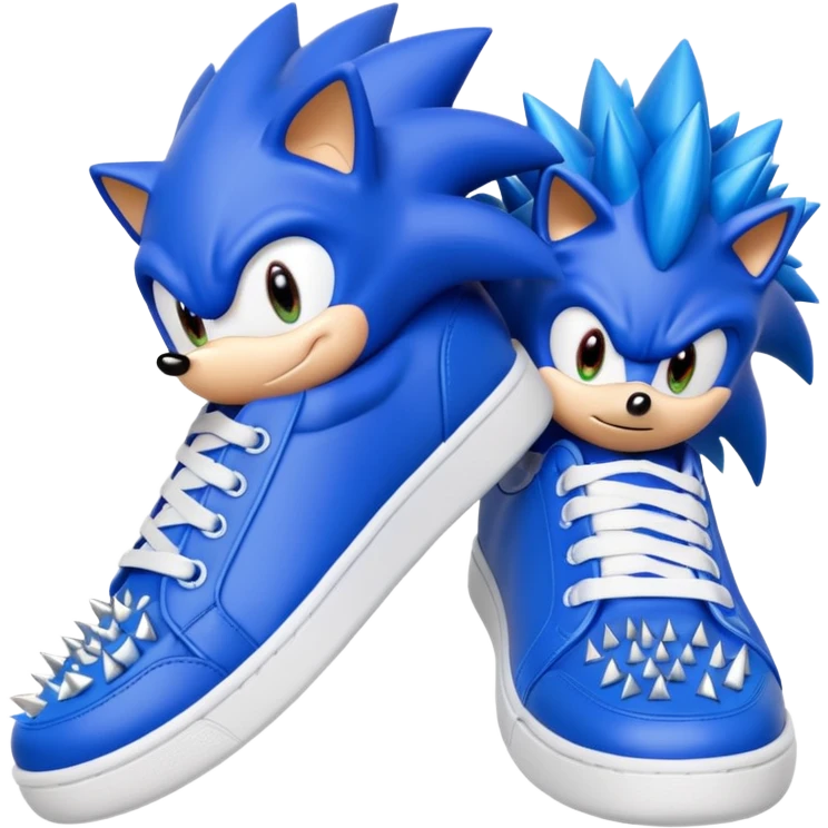 Sonic the hedgehog feet  emoji