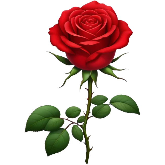 Rose emoji