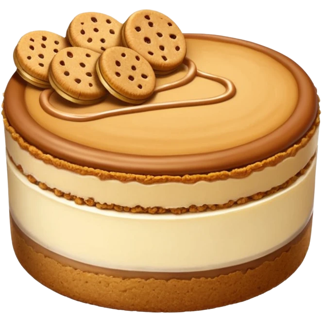 biscoff cheesecake emoji