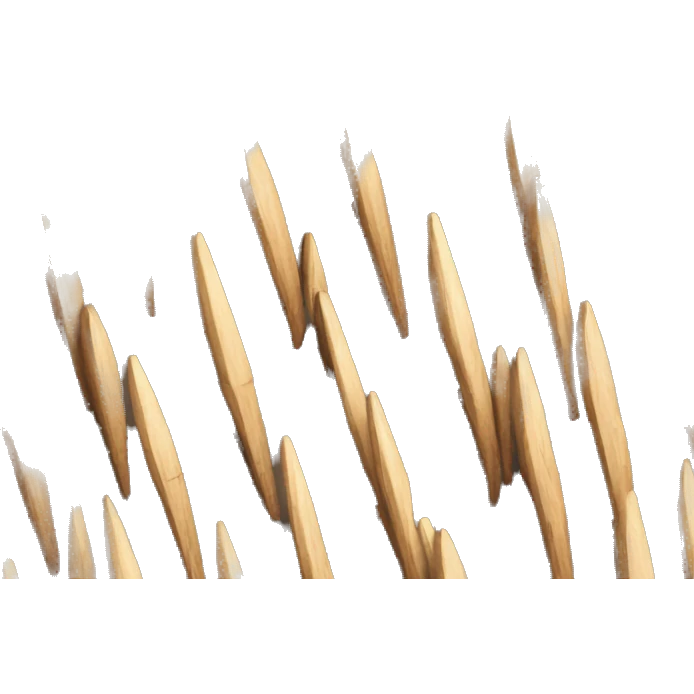 wooden spikes arising from the ground emoji
