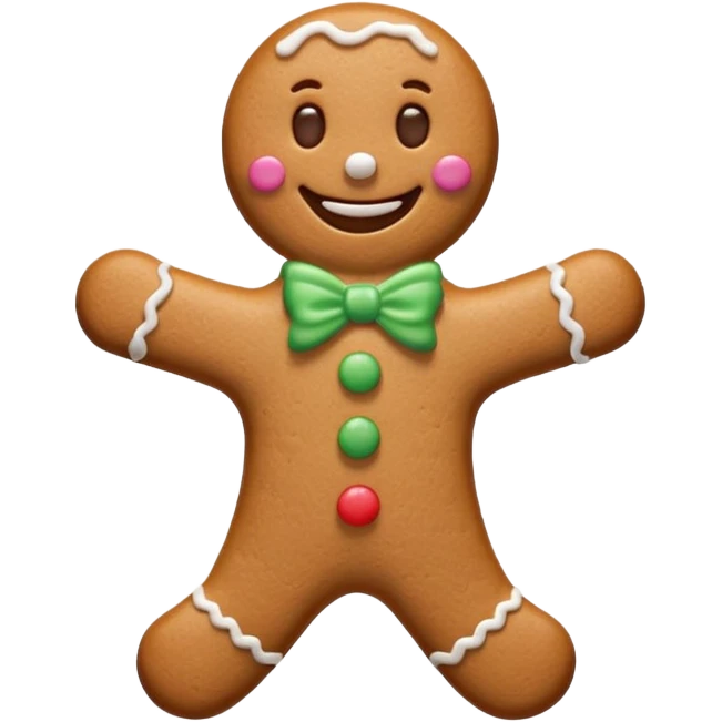 Gingerbread emoji