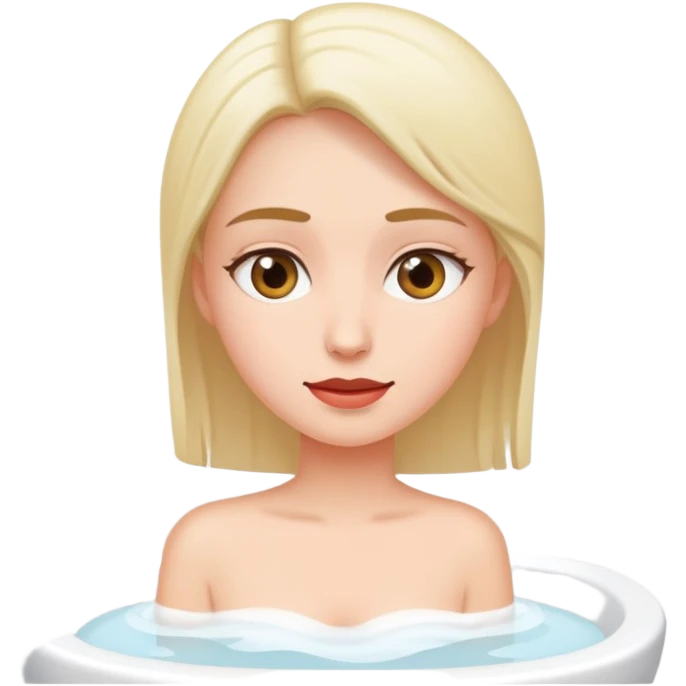 Woman using the bathroom  emoji