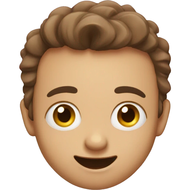 So happy with big eyes emoji