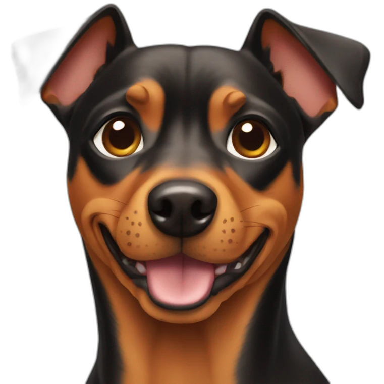 full pinscher dog emoji