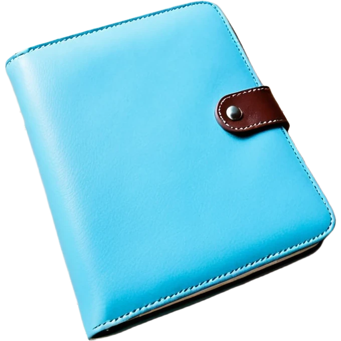 Картонная папка со списком выполненных дел emoji