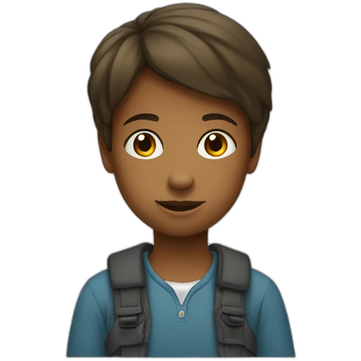 Fille dans un garcon emoji