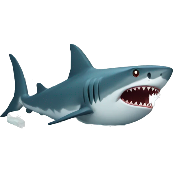 shark in hospital emoji