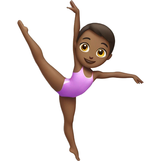Gymnastic emoji