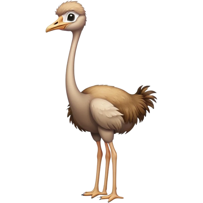 ostrich emoji