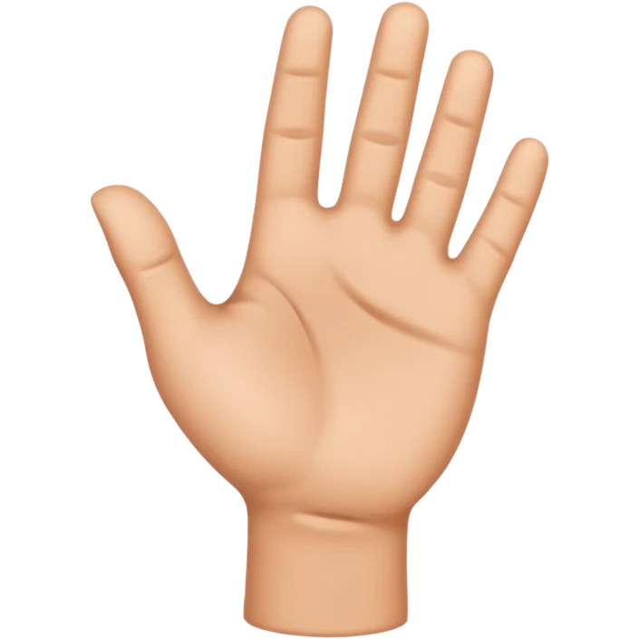 Hand emoji