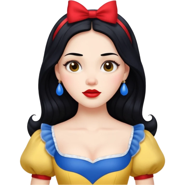 Snow white with dick emoji