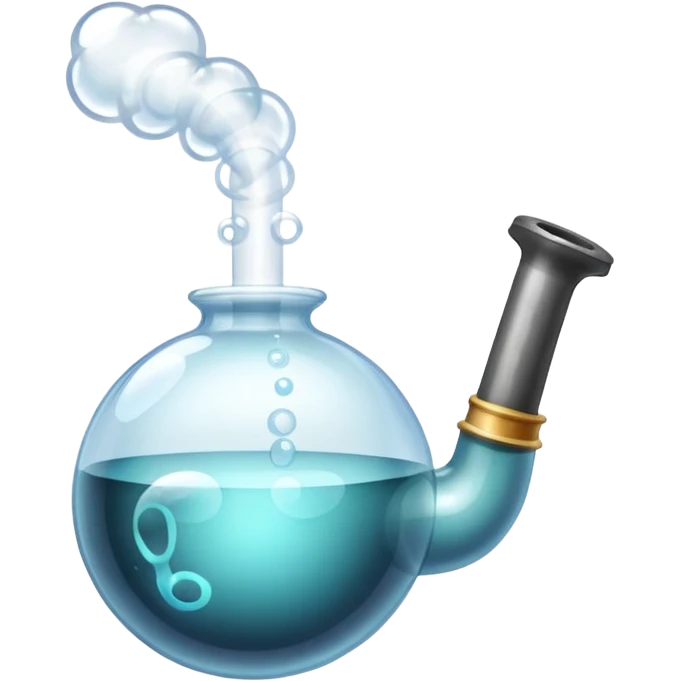 Smoking bubble pipe  emoji