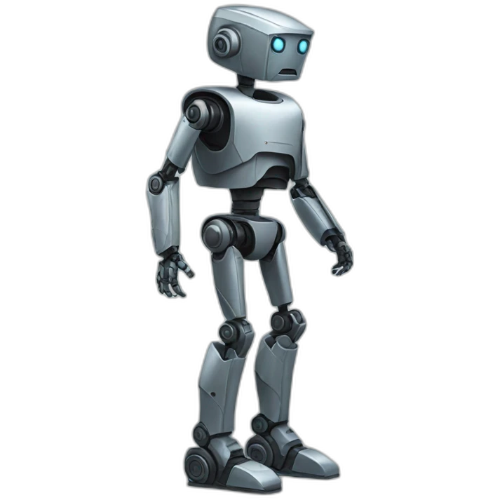 robot full body emoji