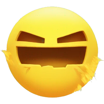 Goku's spirit bomb emoji