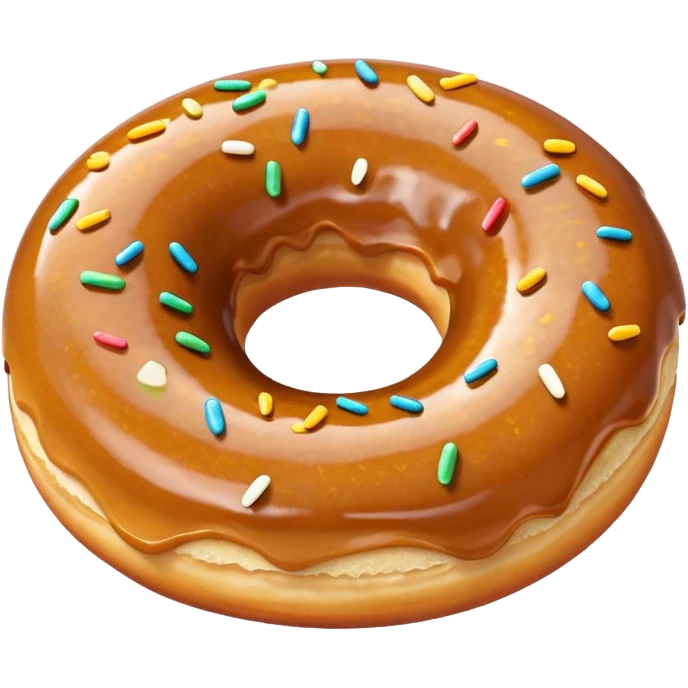 plain donut emoji