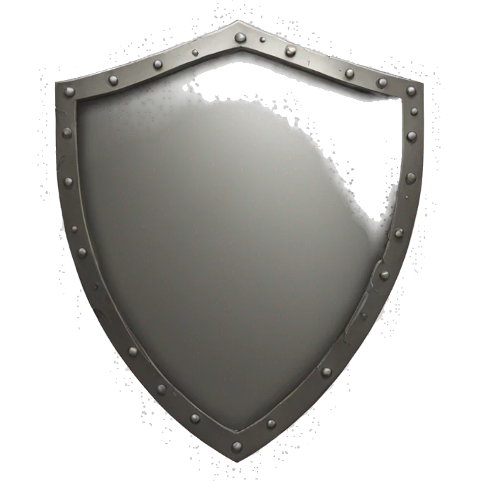 broken shield emoji