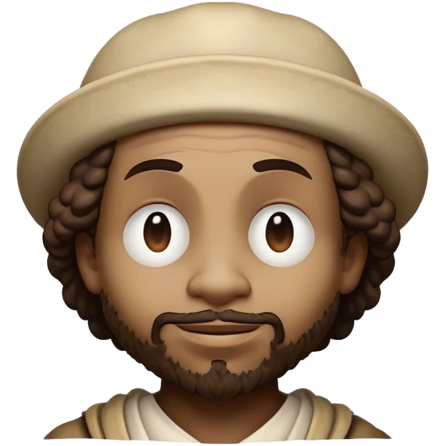 Cinematic Realistic Rembrandt Pop Culture Emoji, depicted with dramatic chiaroscuro reminiscent of the master, rendered with lifelike detail and moody historic lighting. emoji