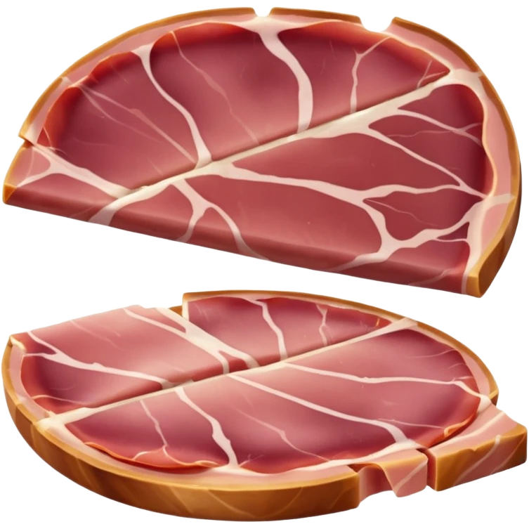 fette di prosciutto crudo affumicato emoji