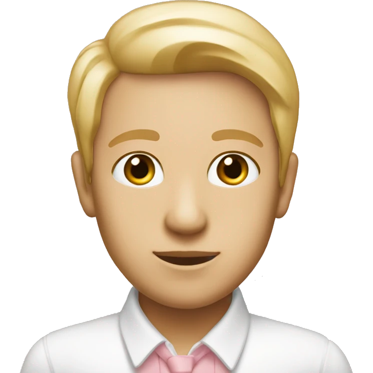Light pink and white saeckers emoji