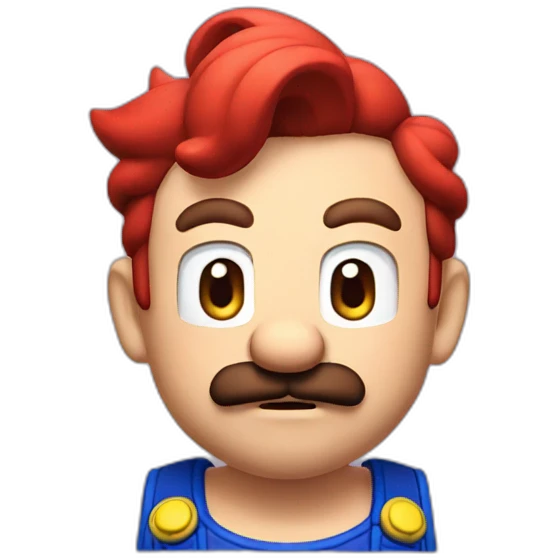 mario saying oh no emoji