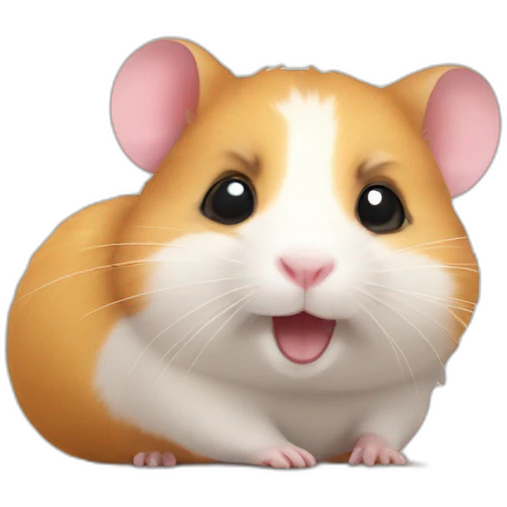 super cute hamster emoji
